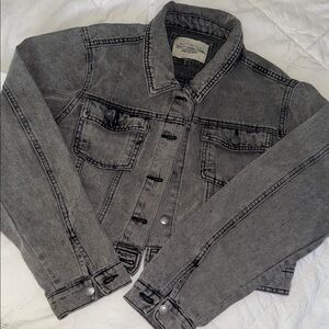 Kids Gray Jean Jacket